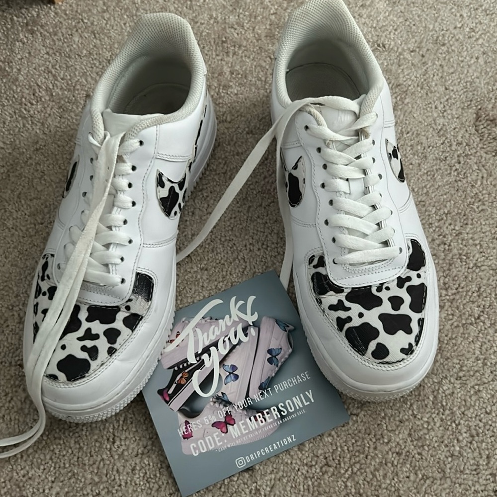 Custom Air Force ones by Drip Creationz